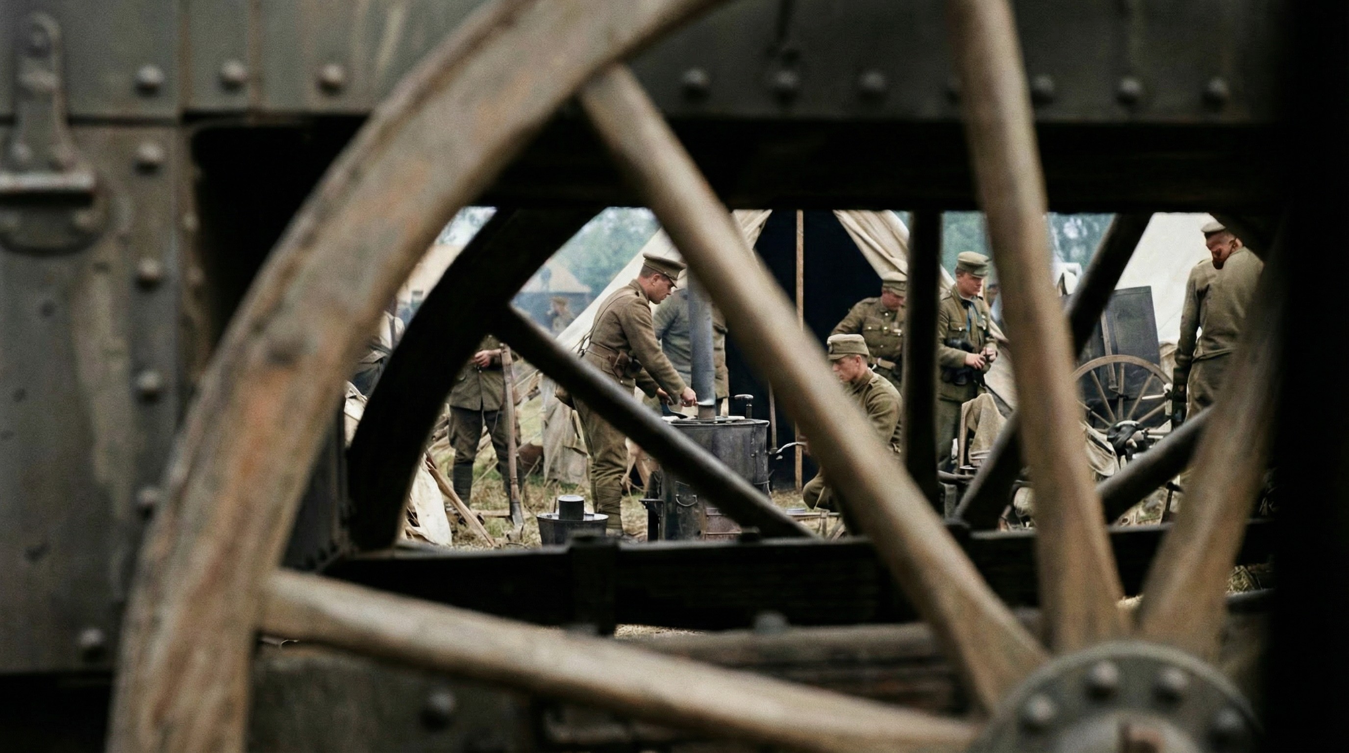 Image IA roulante WW1